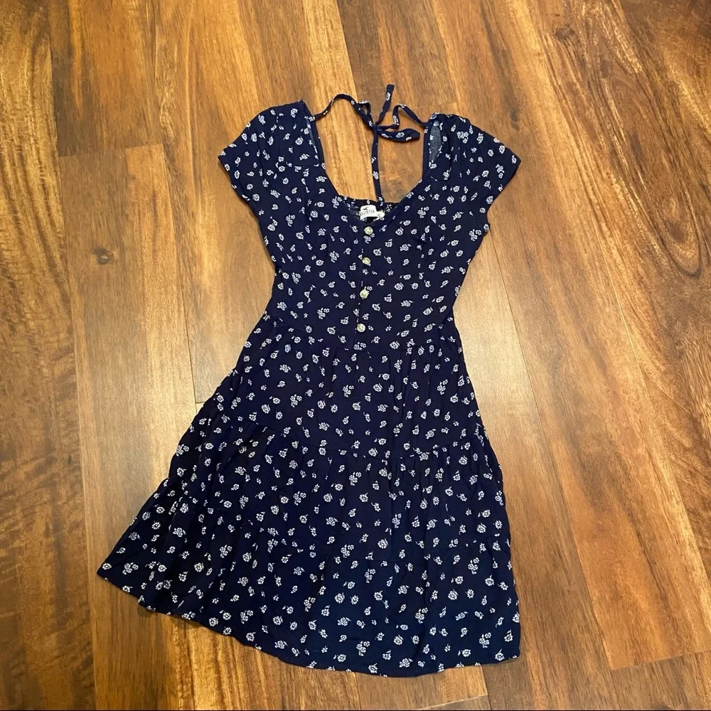 Hollister | Dresses | Hollister Navy Floral Mini Dress | Poshmark Hollister | Dresses | Hollister Navy Floral Mini Dress | Poshmark